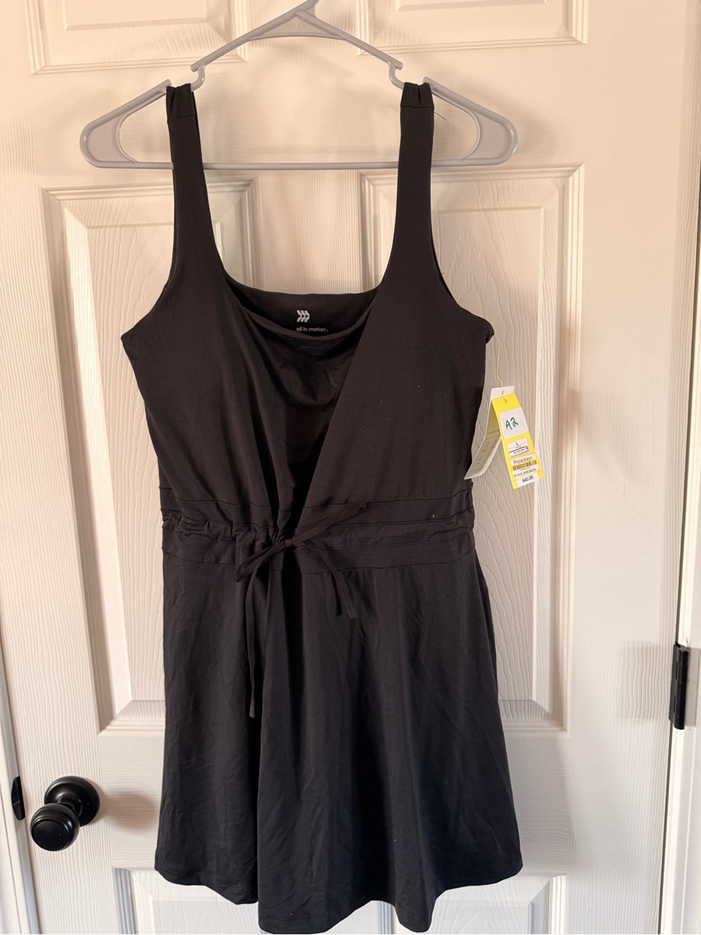 Women's Everyday Soft Active Dress - All In Motion™ Black L - Picture 2 of 3